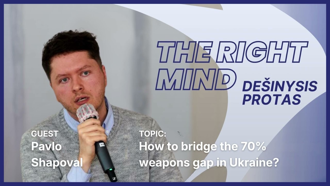 How to bridge the 70% weapons gap in Ukraine? | Pavlo Shapoval