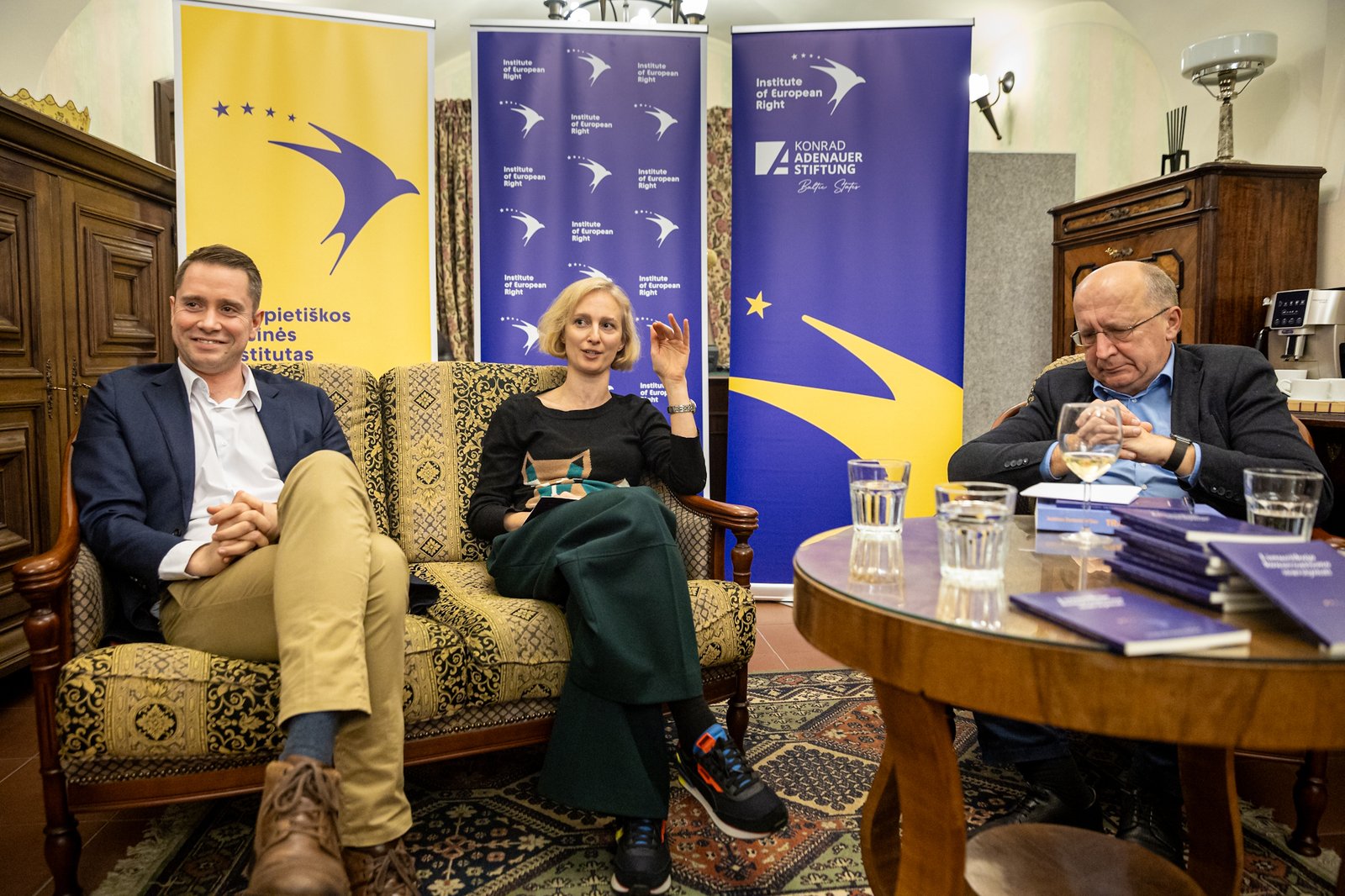 Pirmosios instituto knygos „Lietuviškojo konservatizmo svarstymai“ pristatymas, 2023 m. spalis